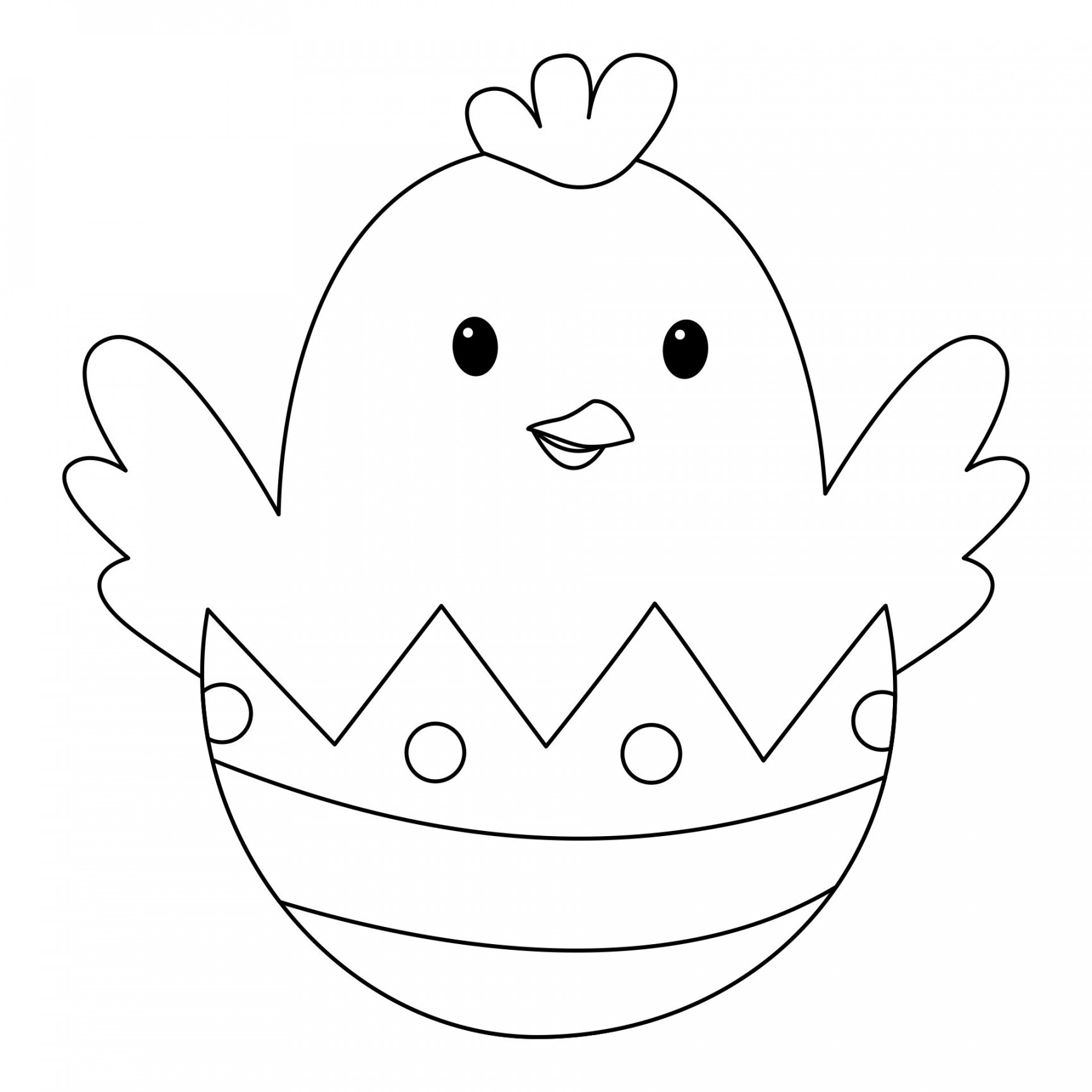 Best  Printable Easter Chick - printablee