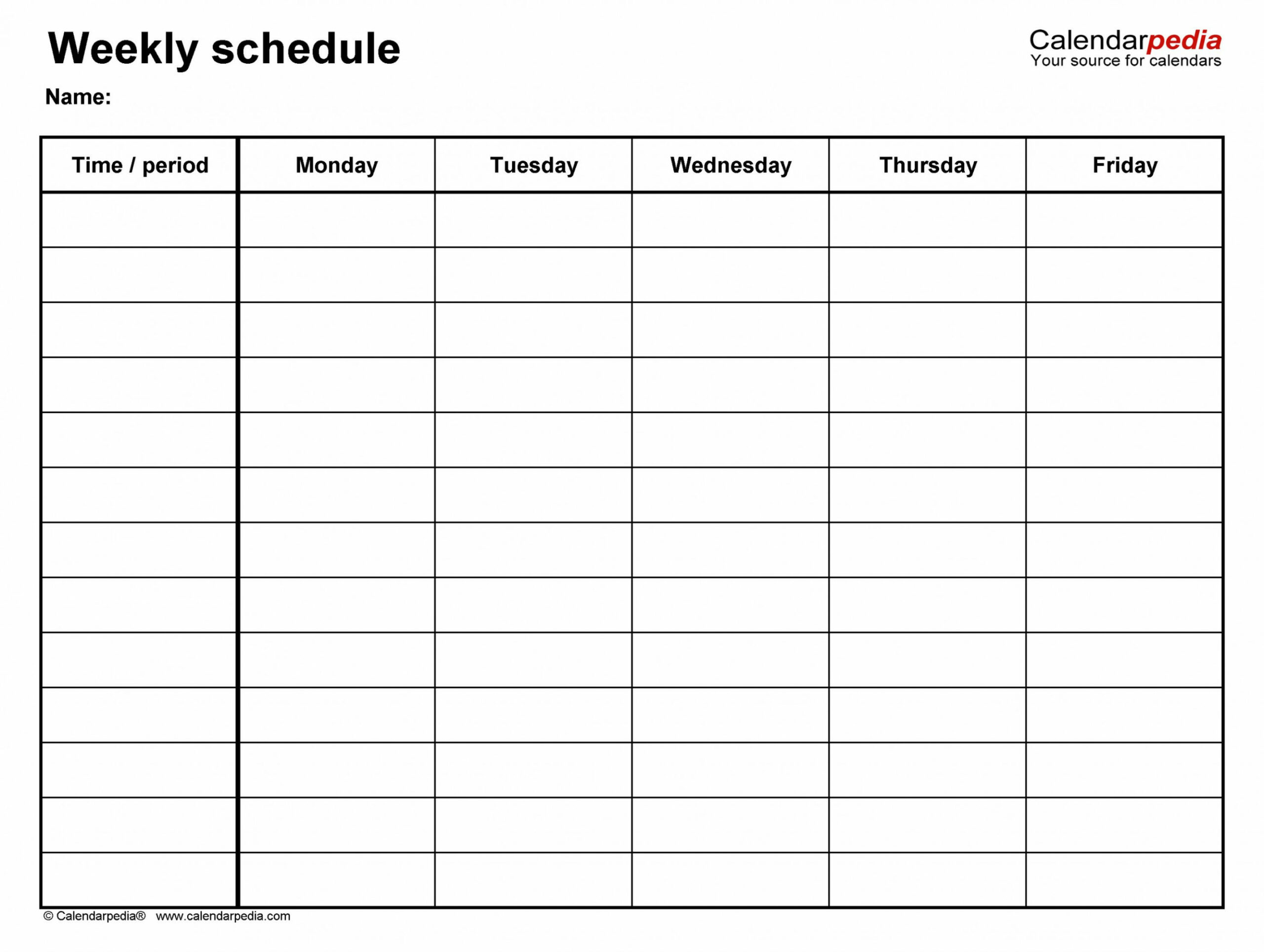 Explore Our Example of Course Schedule Planner Template for Free