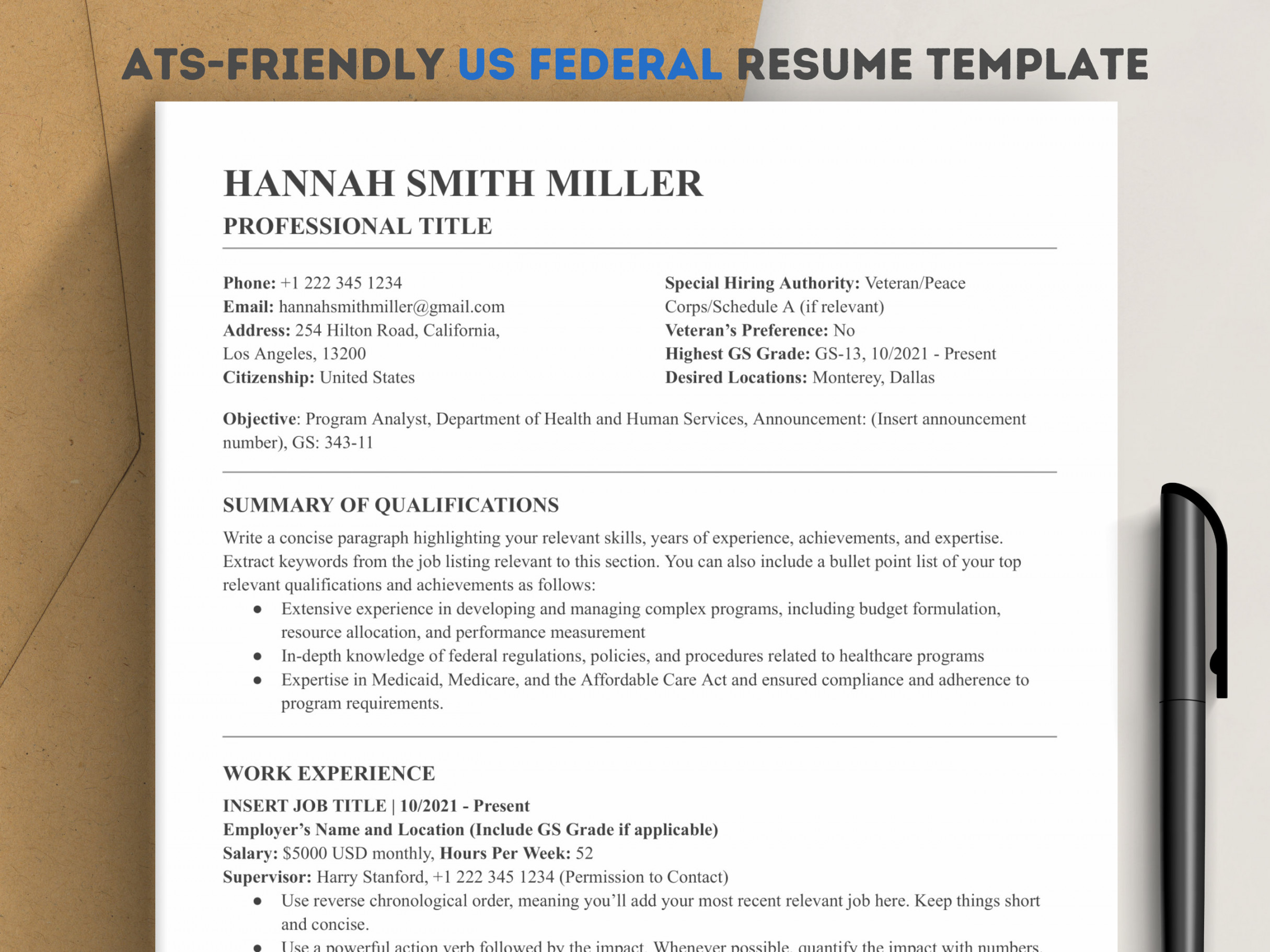 Job resume - Etsy