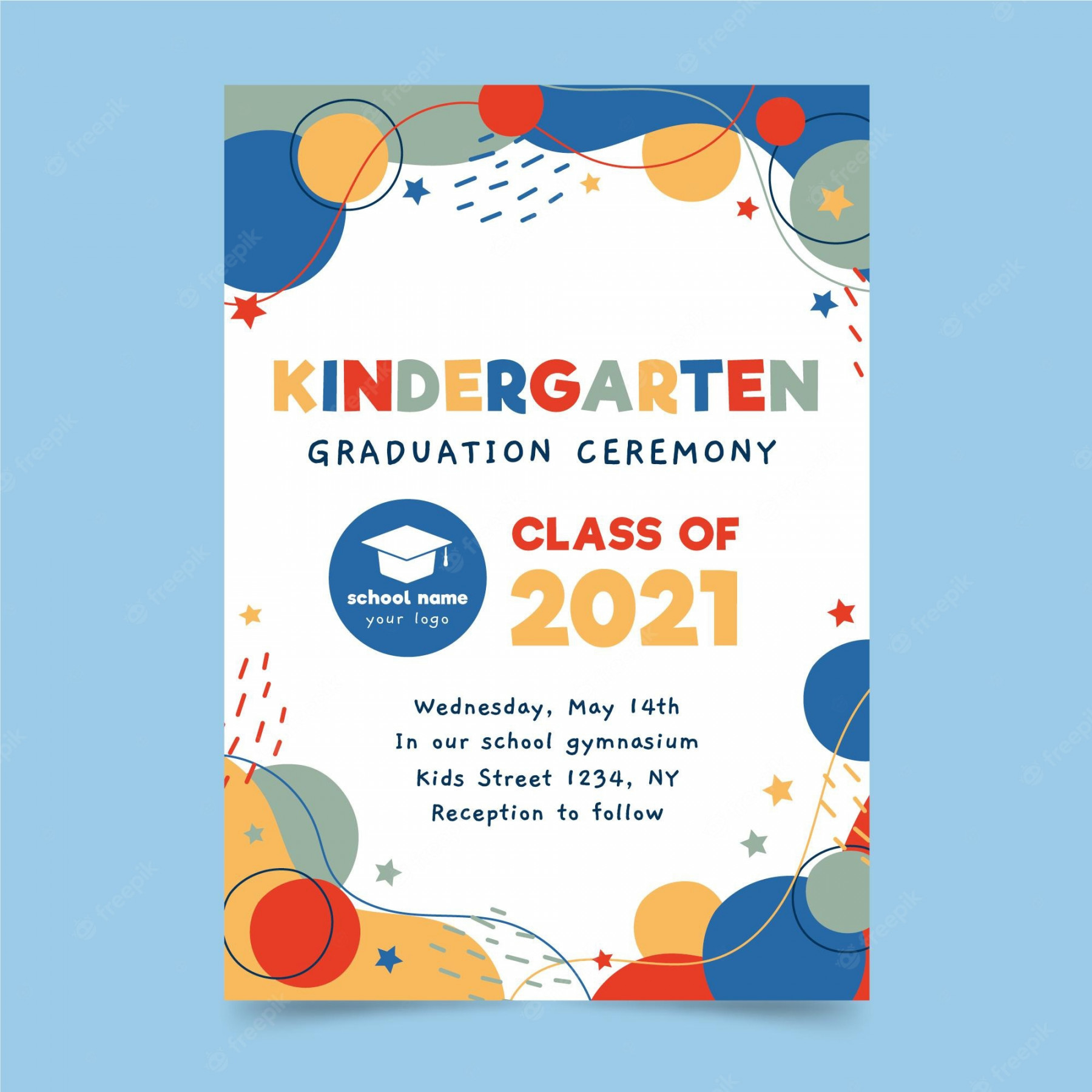 Preschool Graduation Invitation Images - Free Download on Freepik