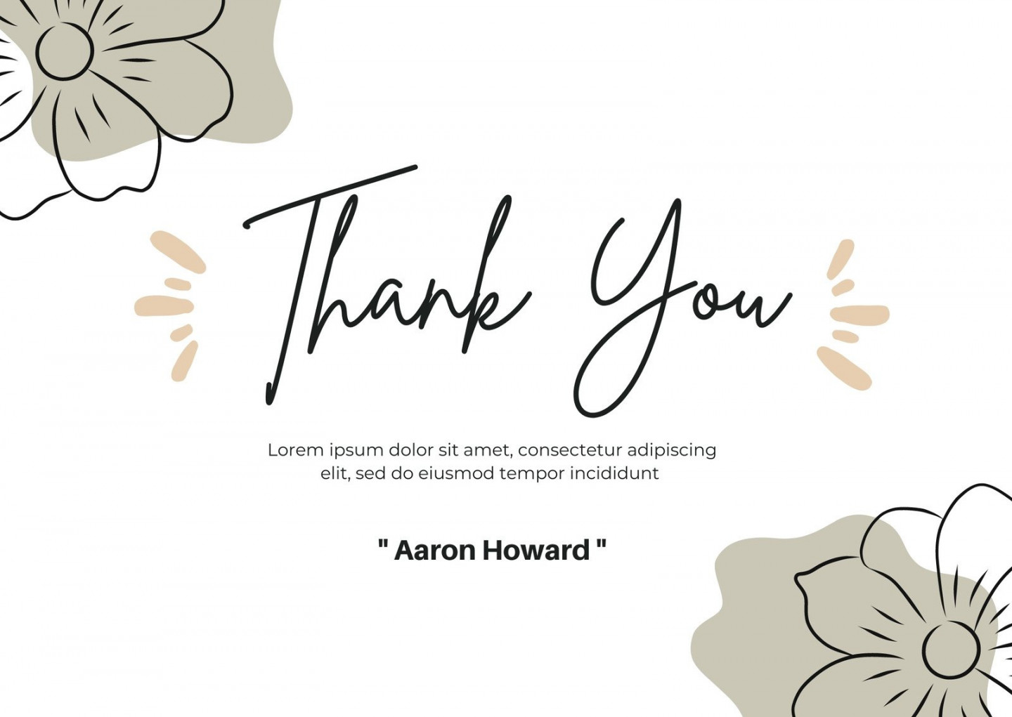 Printable, customizable thank you card templates  Canva