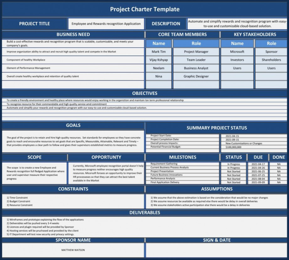 What is a Project Charter: Definition, Examples & Templates