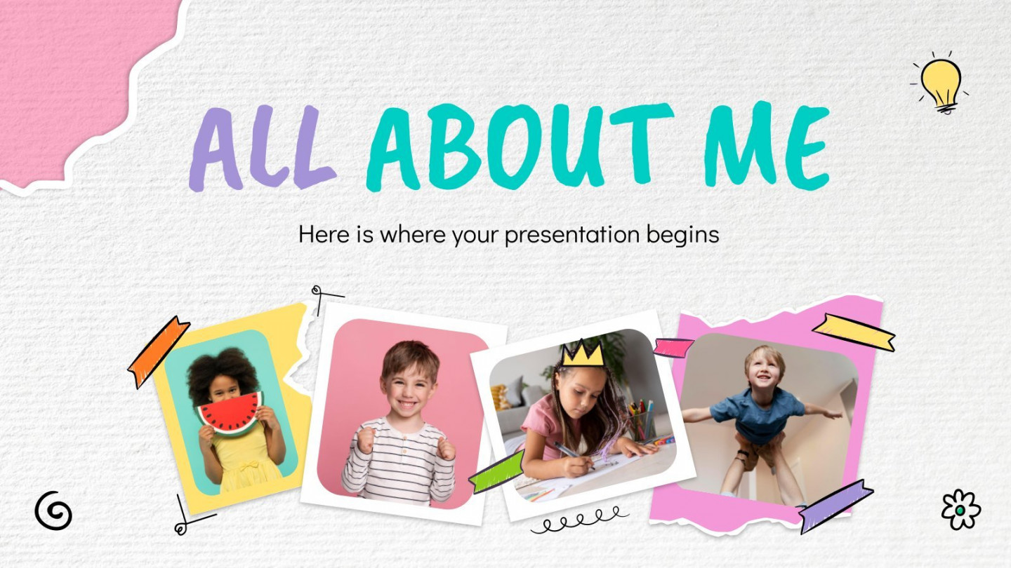 All About Me  Google Slides & PowerPoint