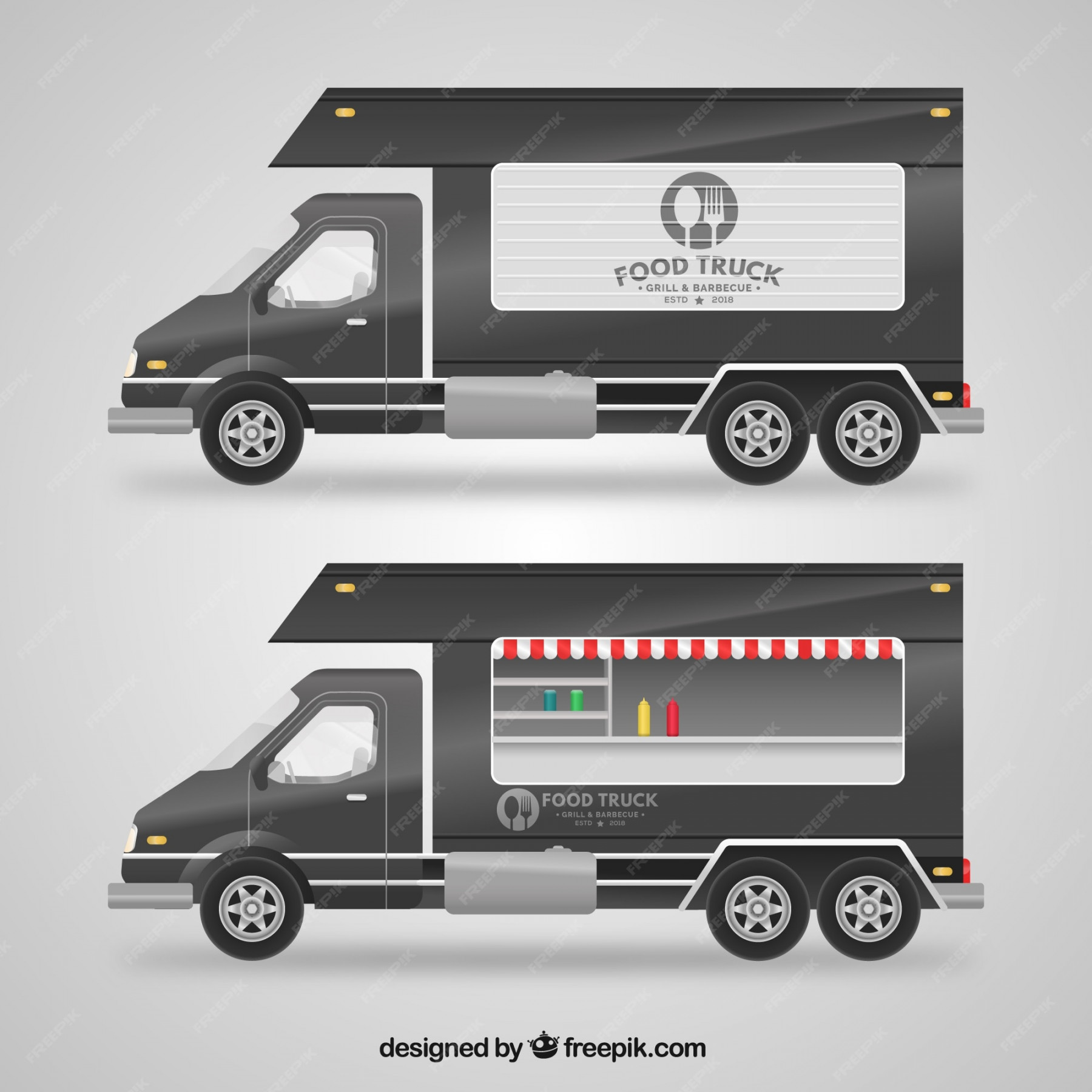 Food Truck Wrap Design Images - Free Download on Freepik