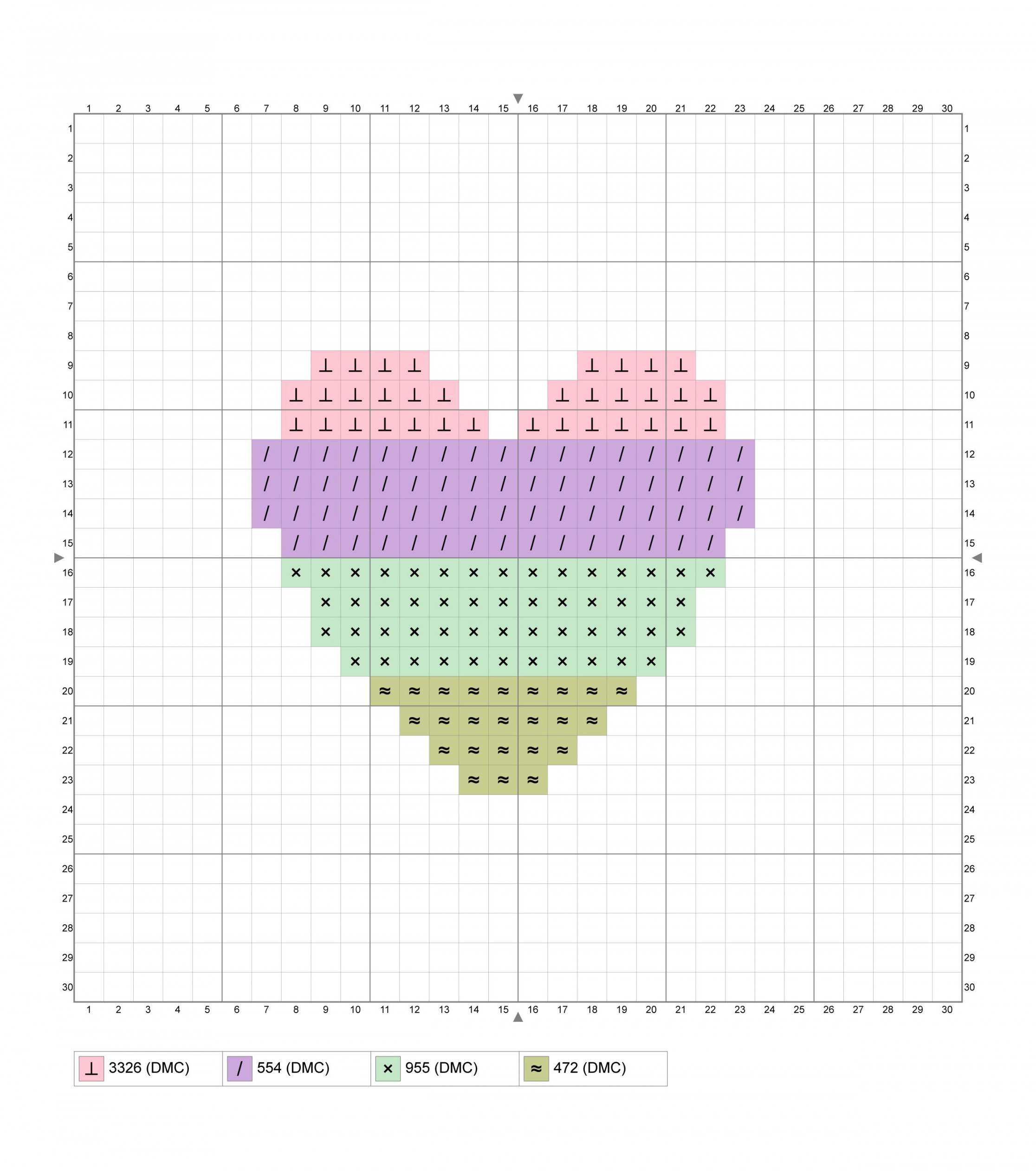 Free Beginner Cross-Stitch Patterns