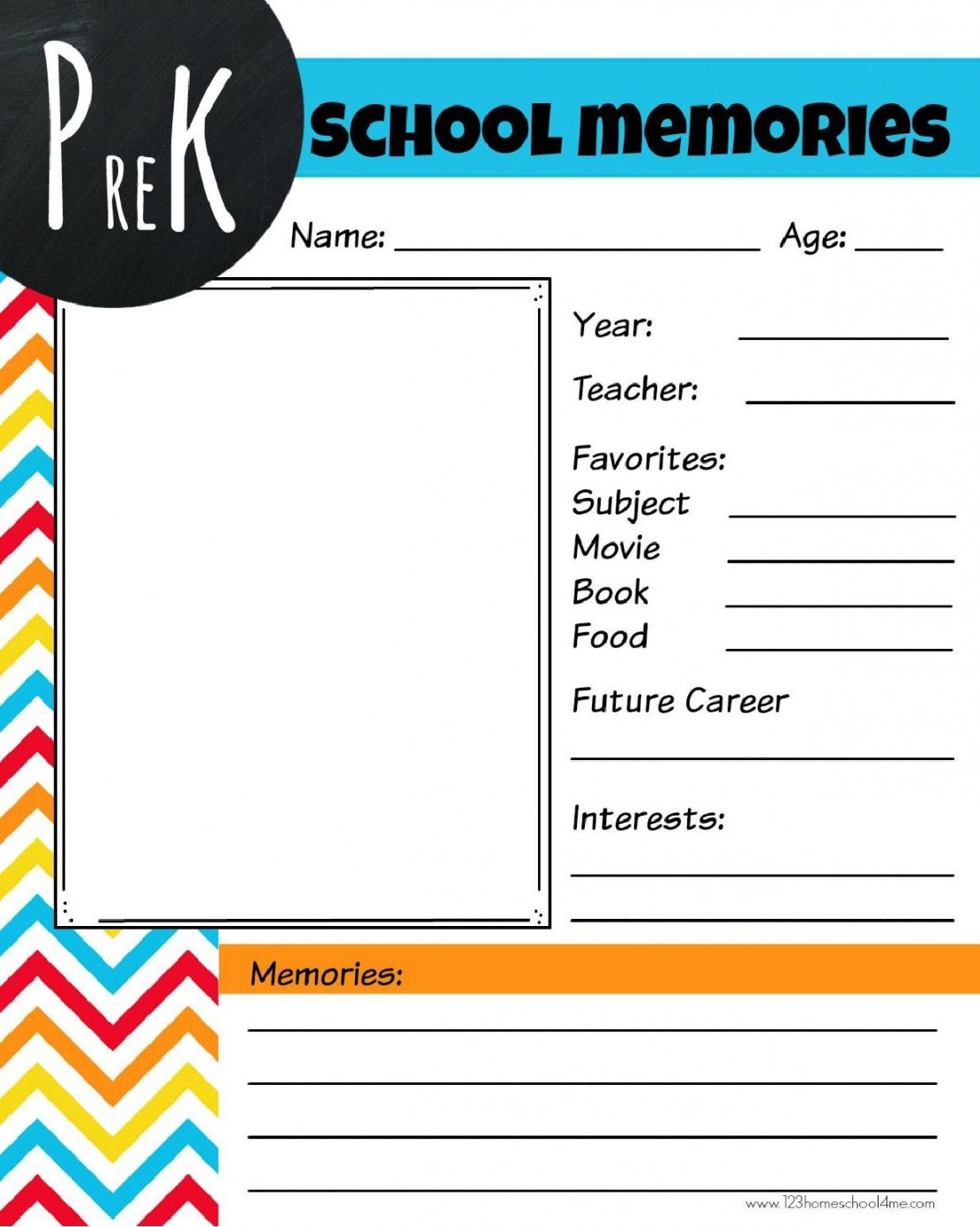 Free Printable Memory Book -  Homeschool  Me