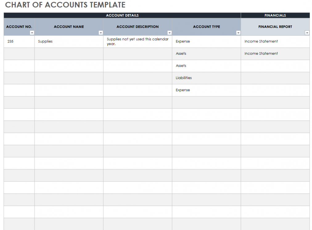 Free Small Business Bookkeeping Templates  Smartsheet