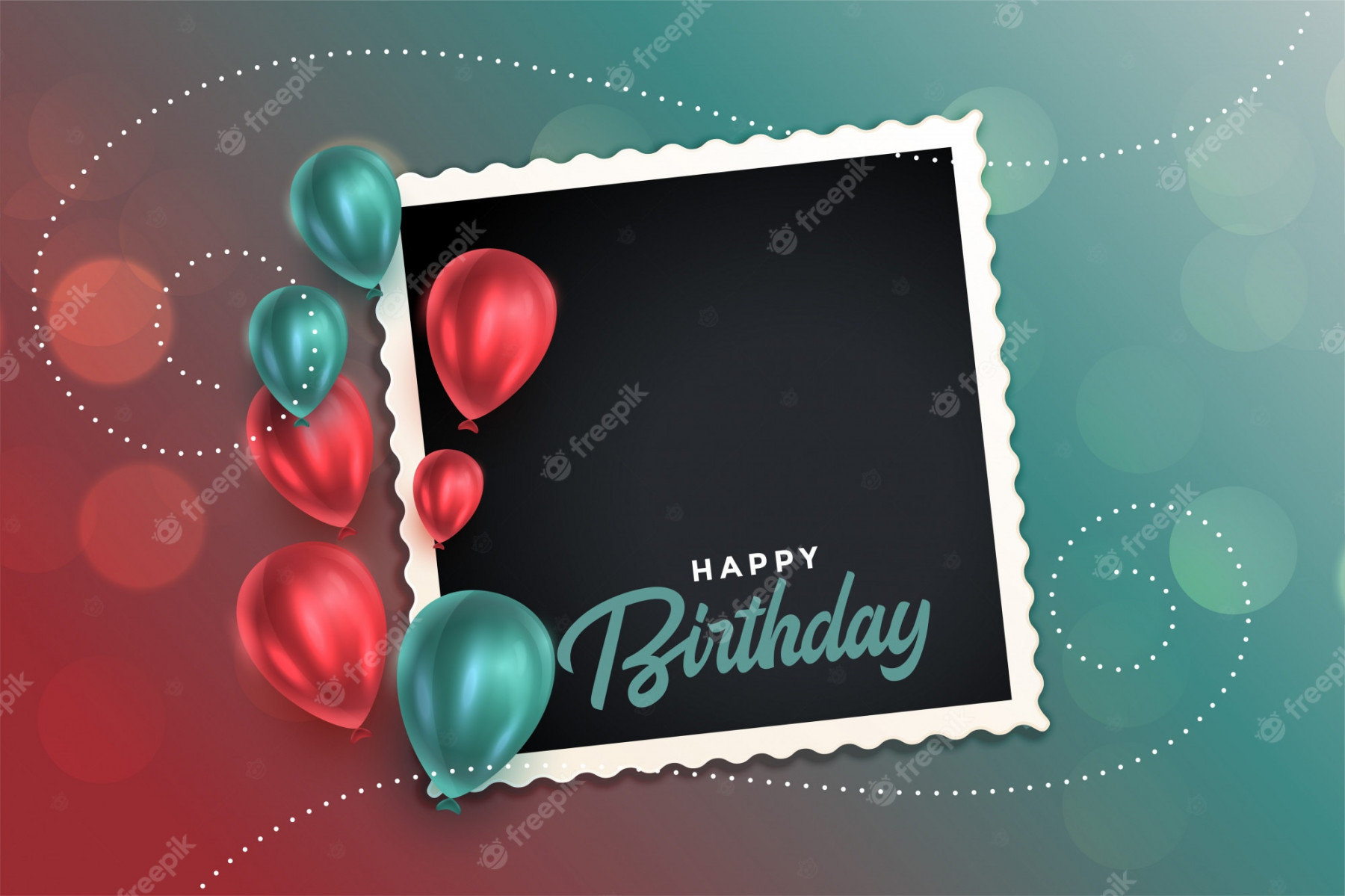 Happy birthday template Vectors & Illustrations for Free Download