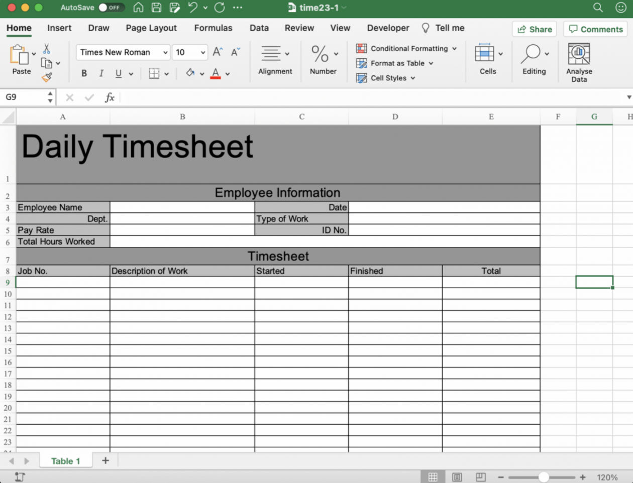 How To Create a Timesheet in Excel (Guide with Templates)  ClickUp