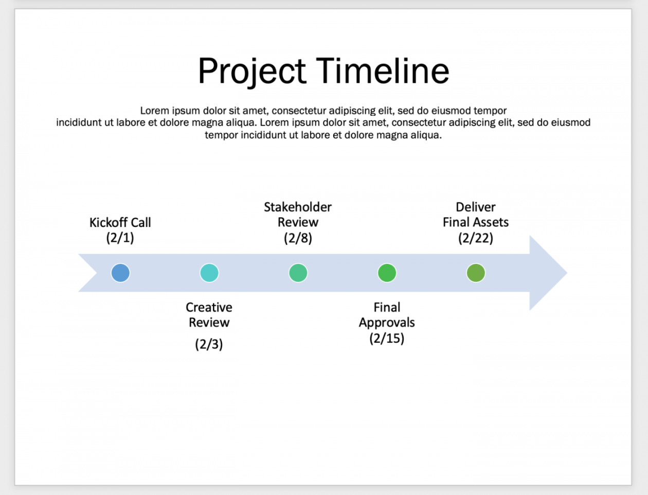 How to Make a Timeline in Microsoft Word (Examples & Templates