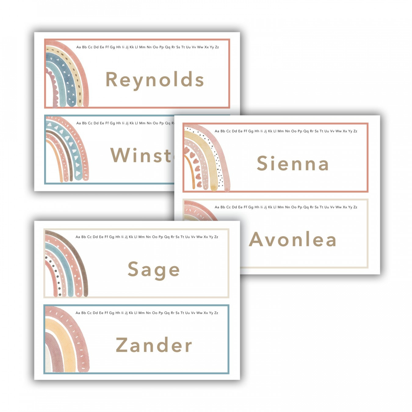 Name Tags  EDITABLE