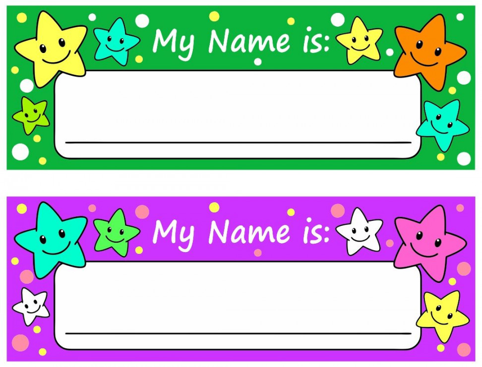 Printable Name Tags for Cubbies  Preschool name tags, Printable