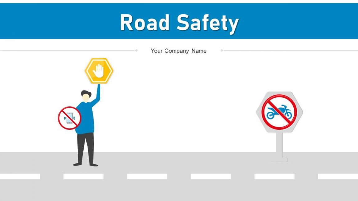 Road Safety Powerpoint Ppt Template Bundles  Presentation