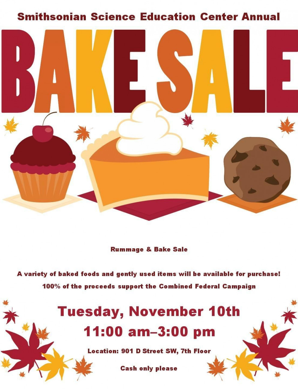 Bake Sale Flyer  Fundraiser flyer, Bake sale flyer, Fall bake sale