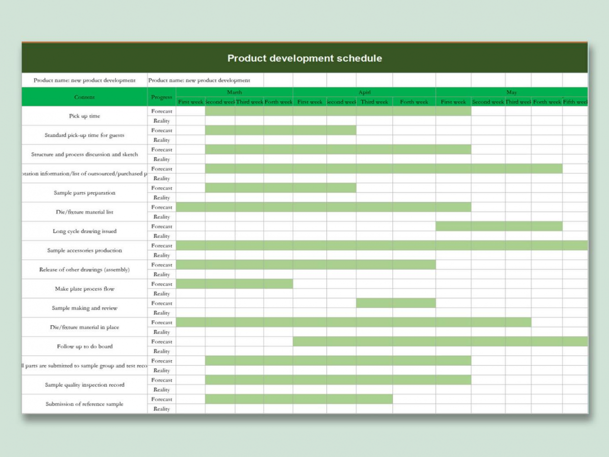 Best High-Level Project Plan Template Excel  WPS Office Academy