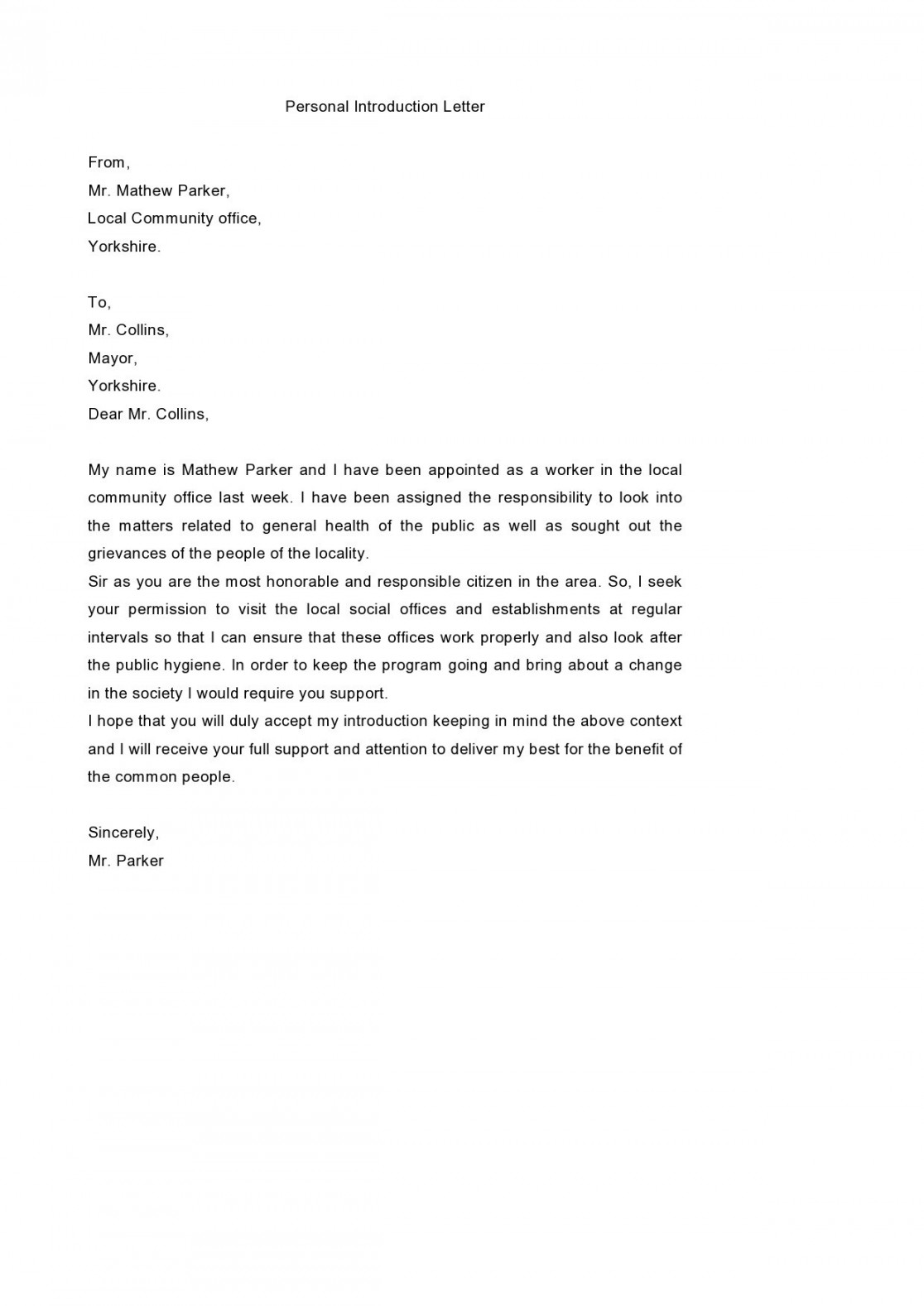 Best Personal Letter Format Templates [% Free] ᐅ