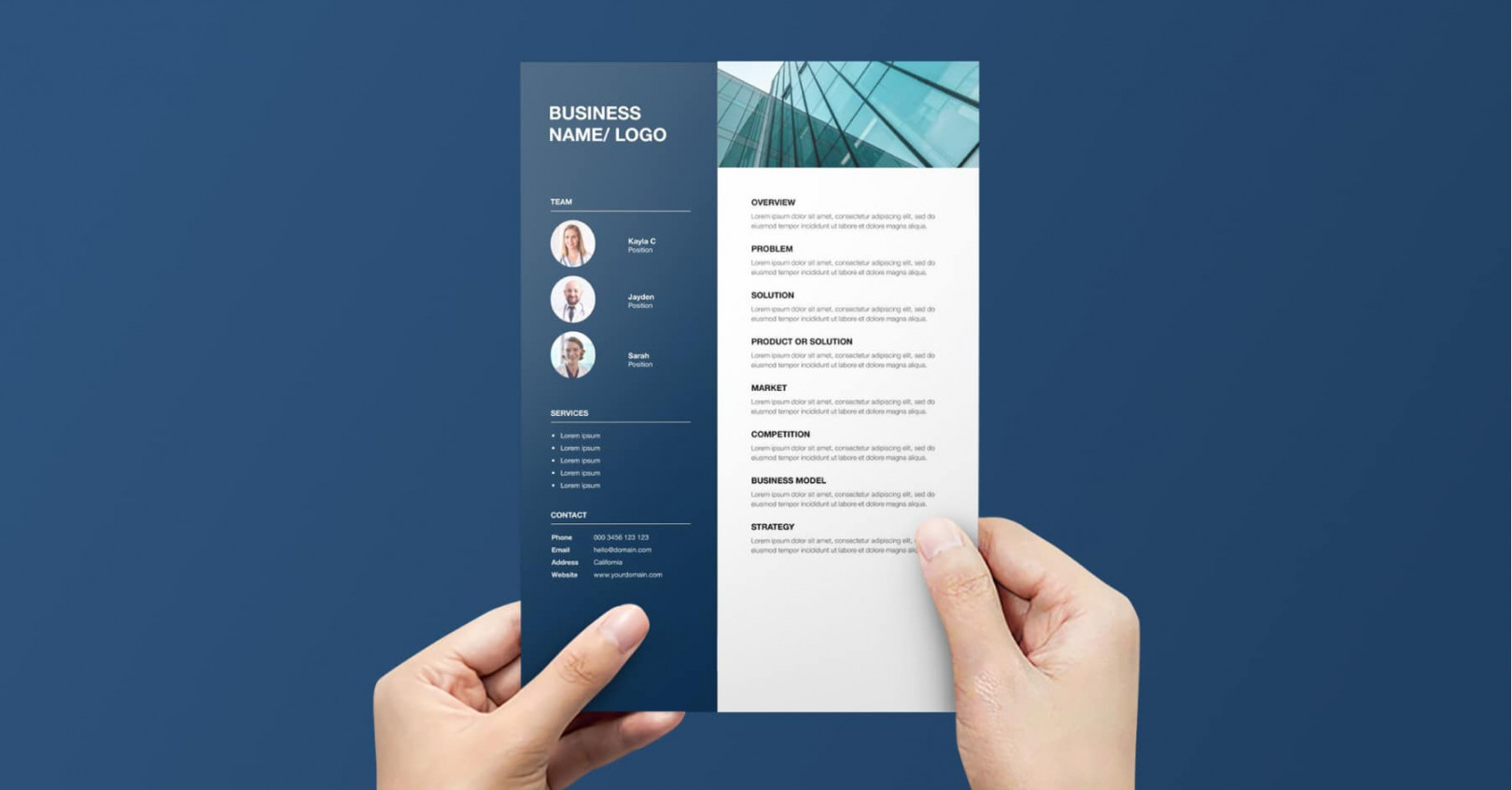 Business One Pager Design Tips & ideas + Free Templates