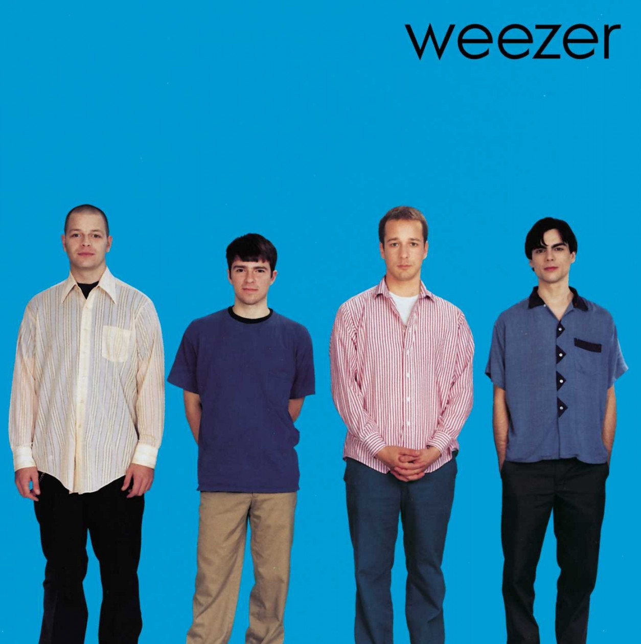 Does anyone have the Blue Album meme but with the word Weezer and