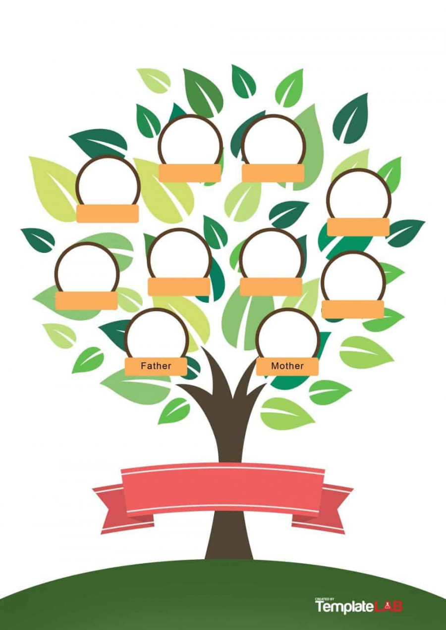 Download Family Tree Template   Family tree project, Family tree