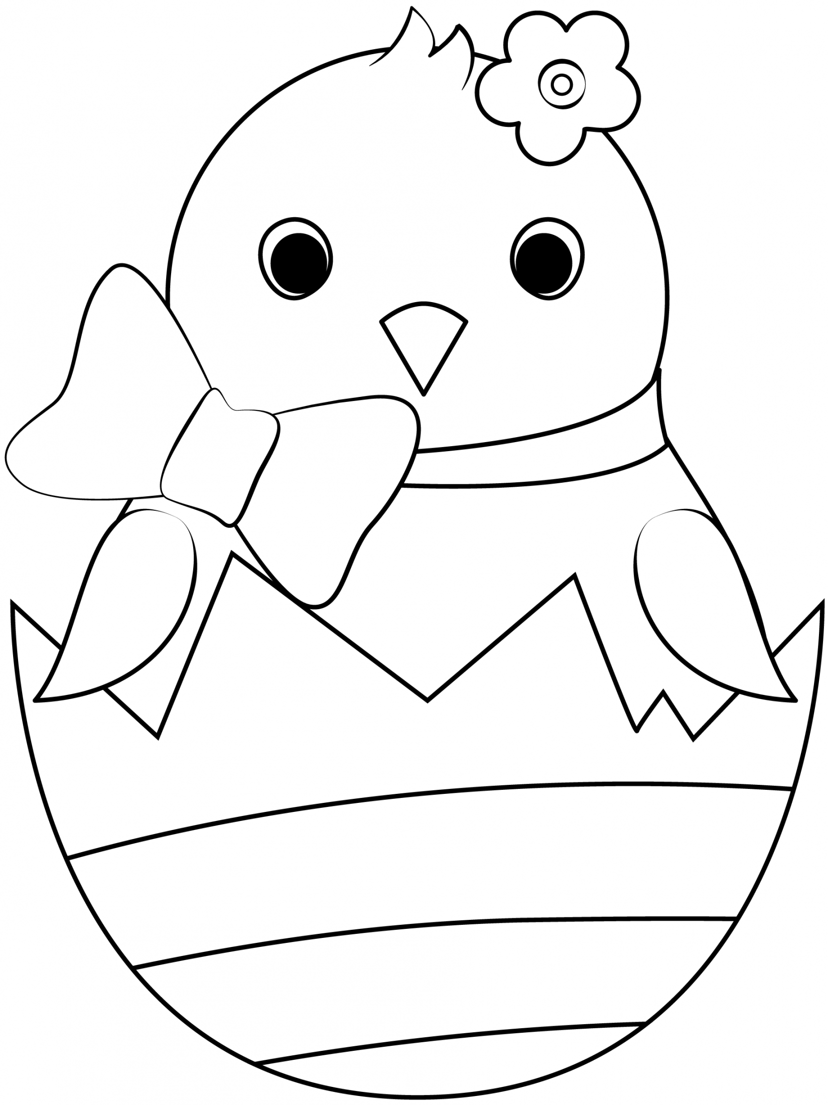 Easter Chick Printable Template  Free Printable Papercraft Templates