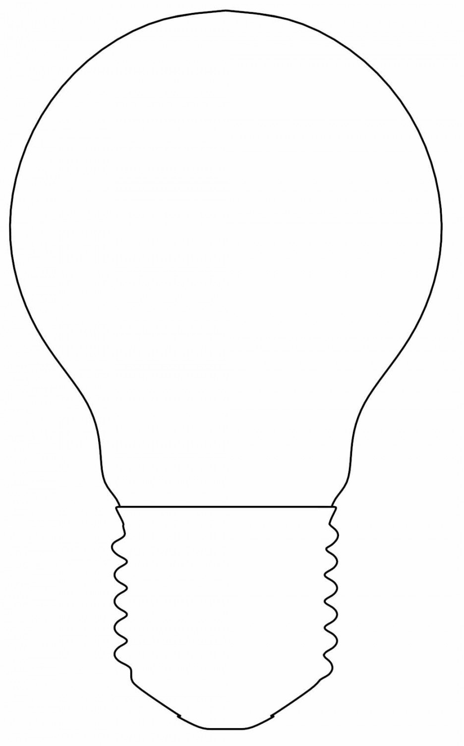 Excellent Image of Light Bulb Coloring Page - entitlementtrap