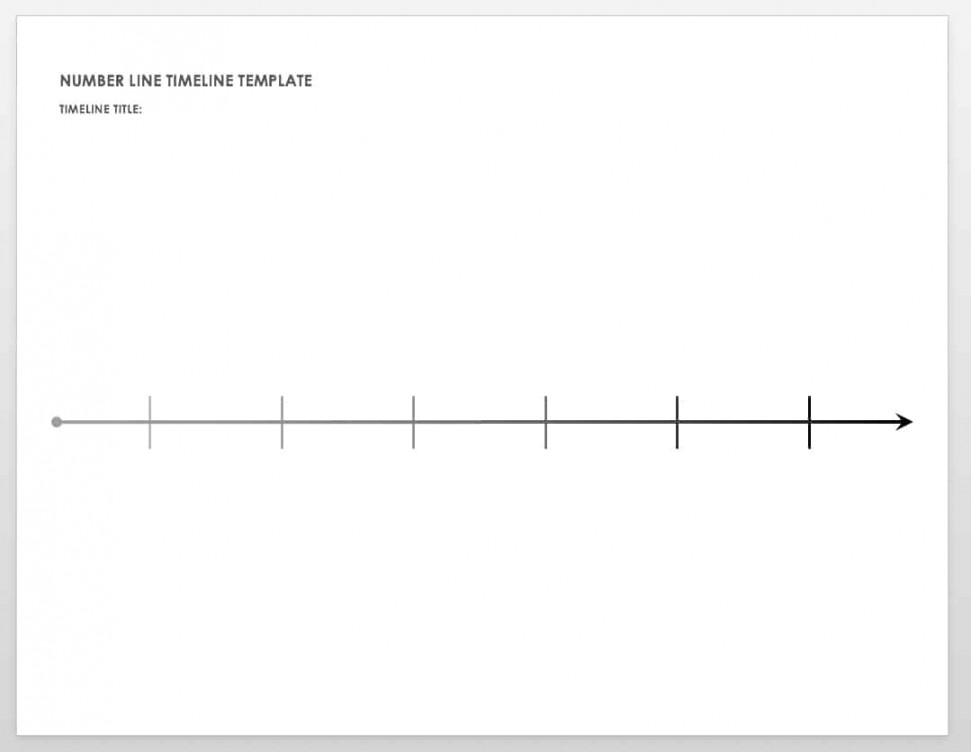 Free Blank Timeline Templates  Smartsheet