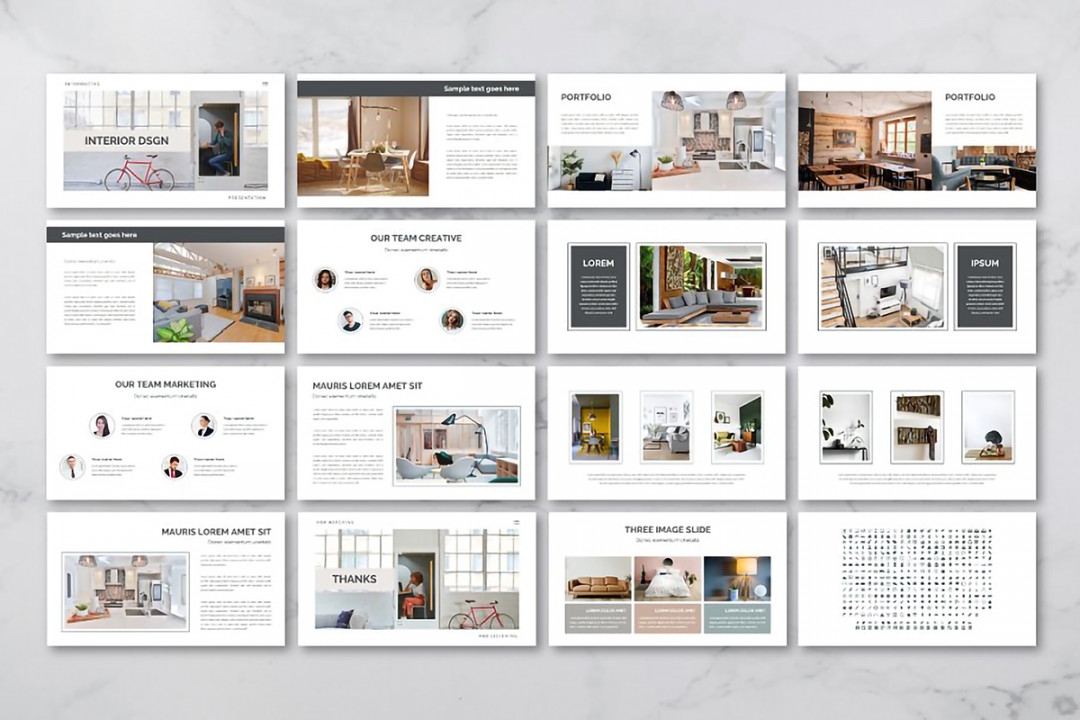 Free Interior Design Presentation Template – Free Design Resources