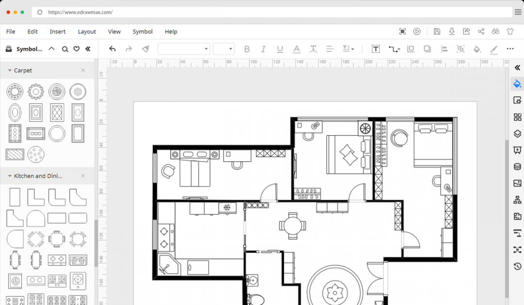 Free Online Floor Plan Creator  EdrawMax Online