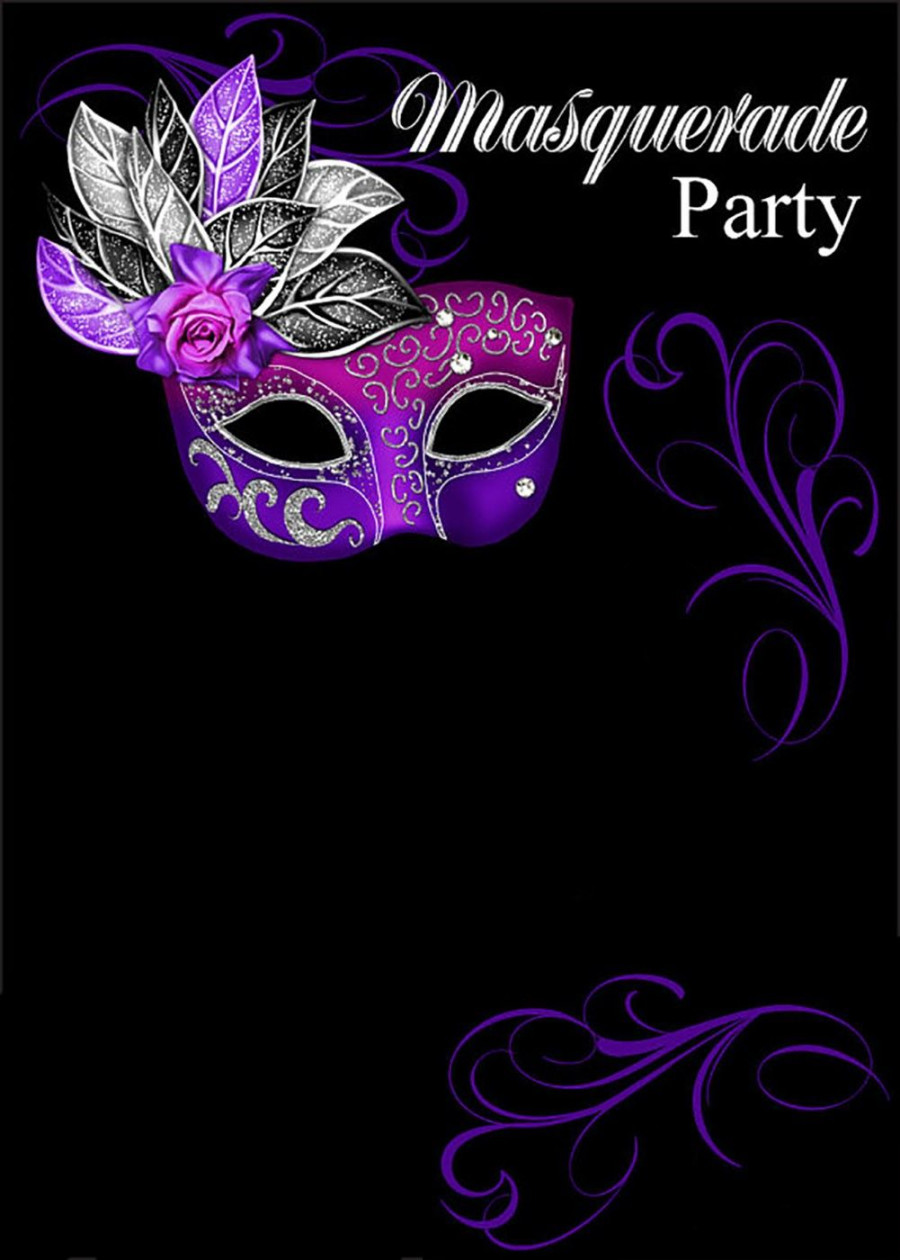 Free Online Masquerade Invitation  Invitations Online