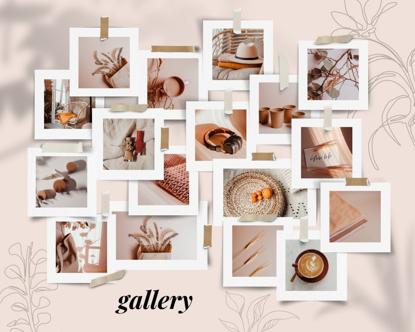 Free printable, customizable art photo collage templates  Canva