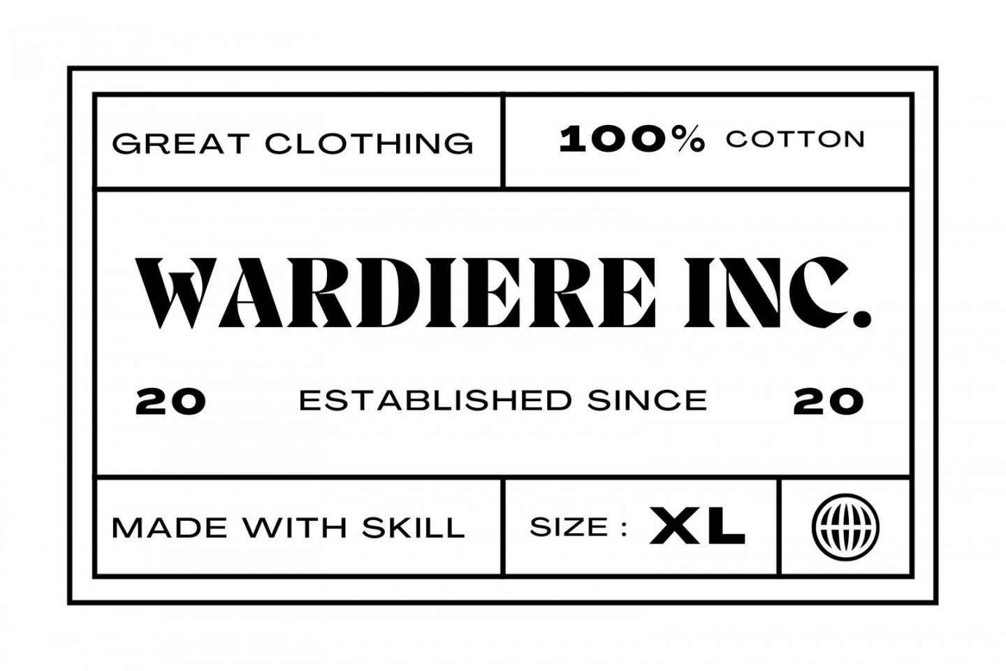 Free printable, customizable clothing label templates  Canva