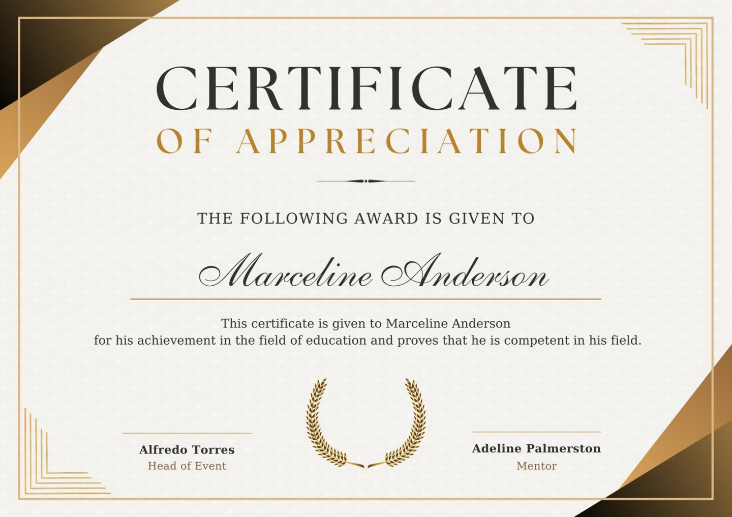 Free, printable, customizable recognition certificate templates