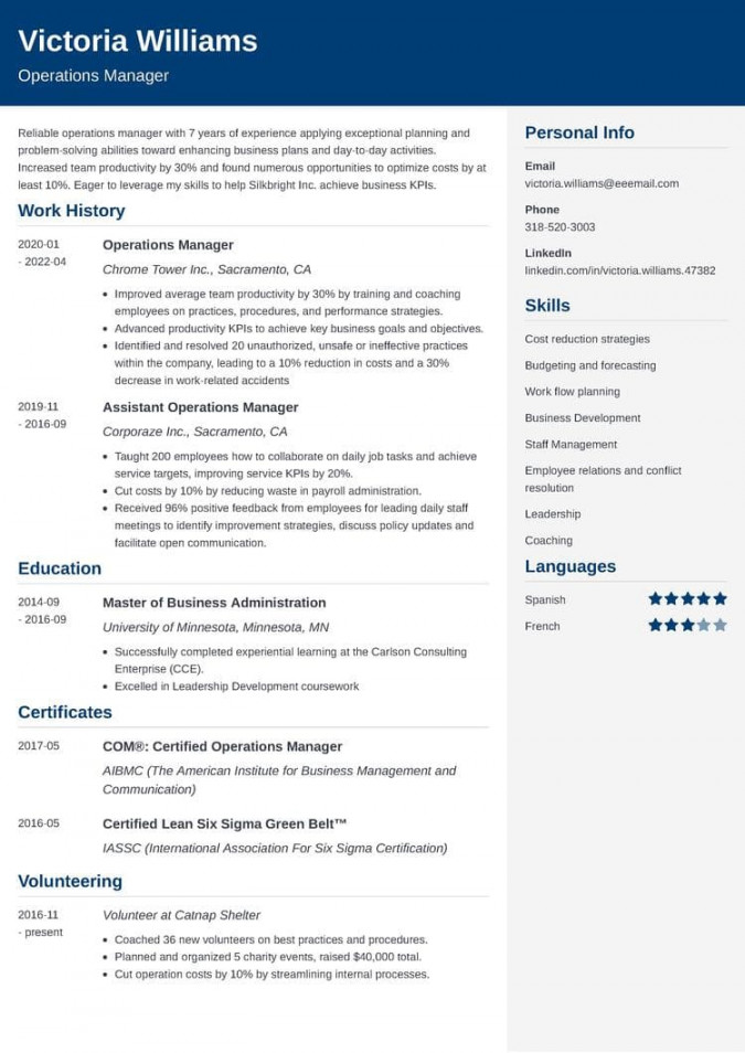 Free Resume Templates for Word to Download Now