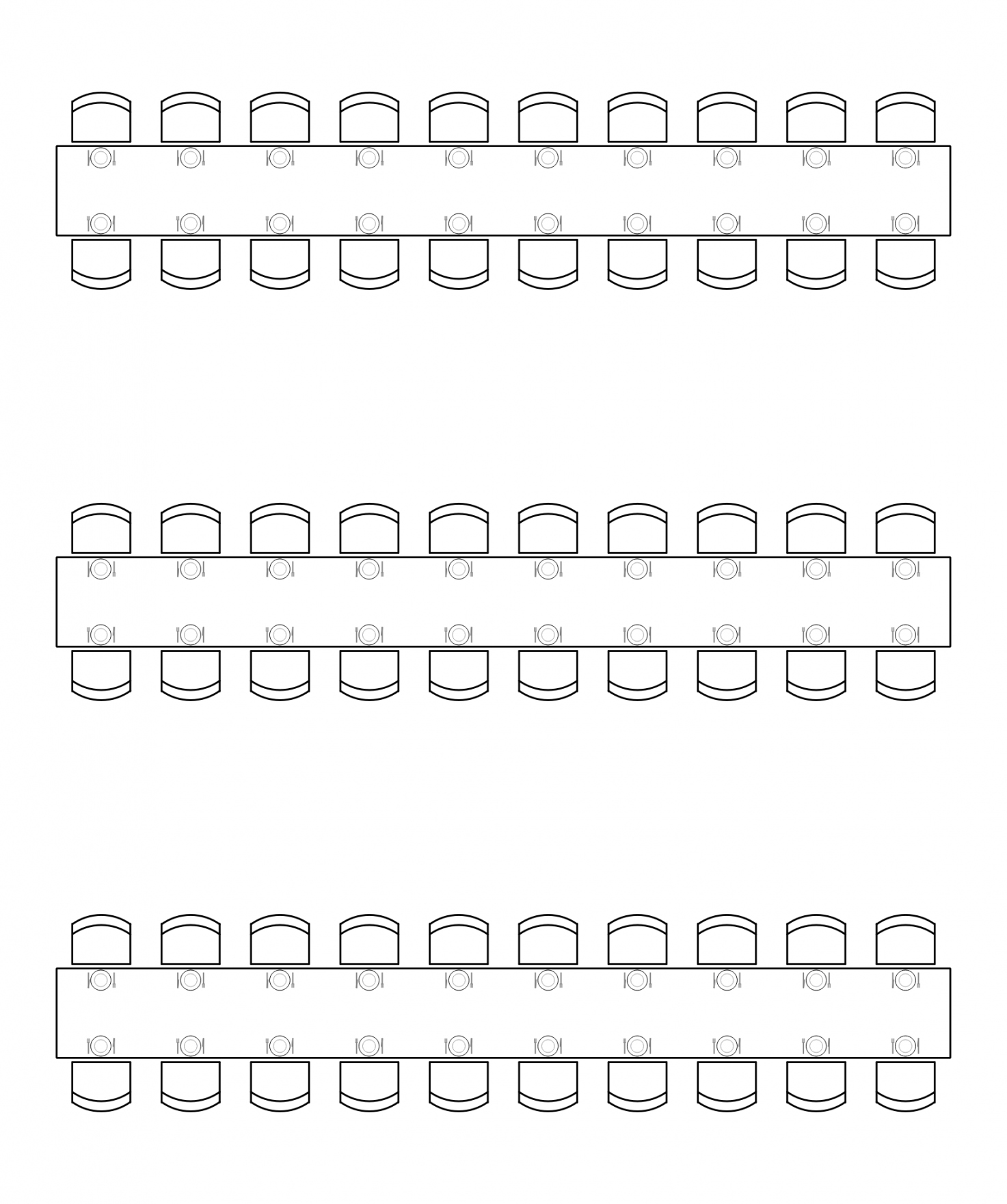 Free Table Seating Plan Templates