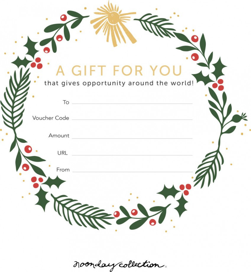 Gift It Beautiful: Download Our Holiday Gift Card Template