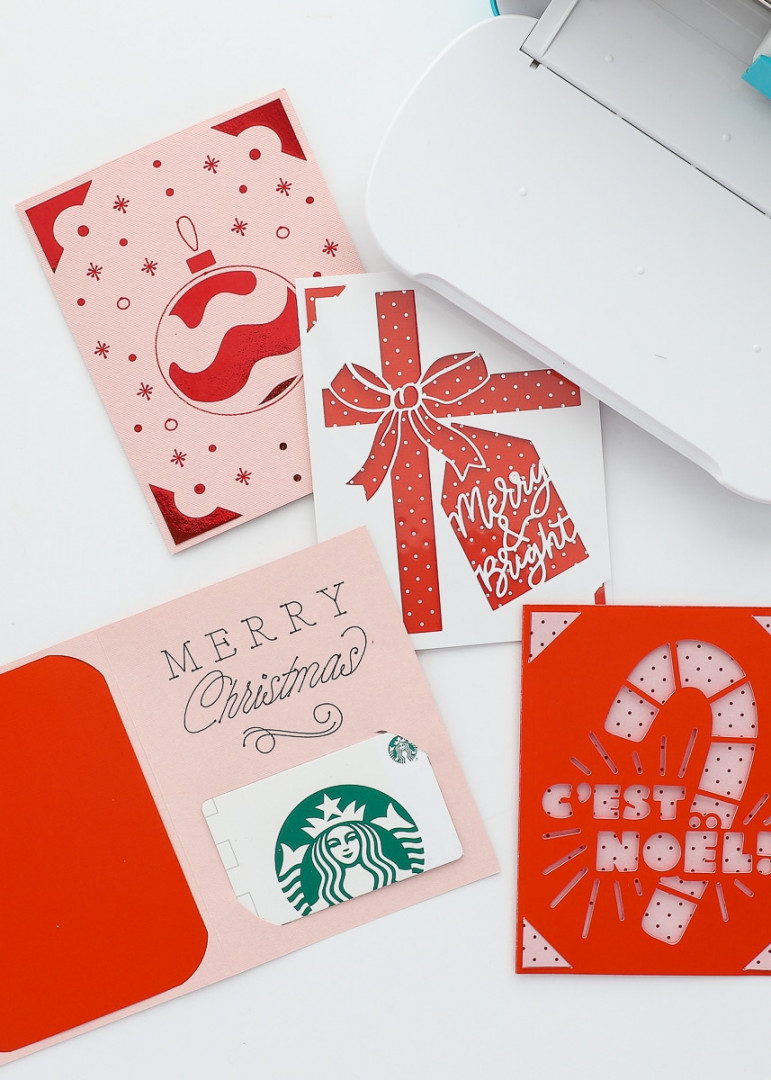 Hack Any Cricut Joy Card Into a Gift Card Holder! - The Homes I