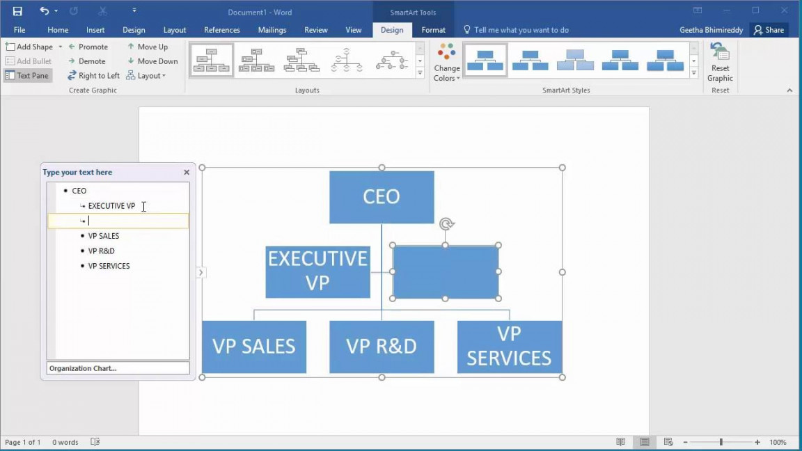 How to Create an Organization Chart in Word