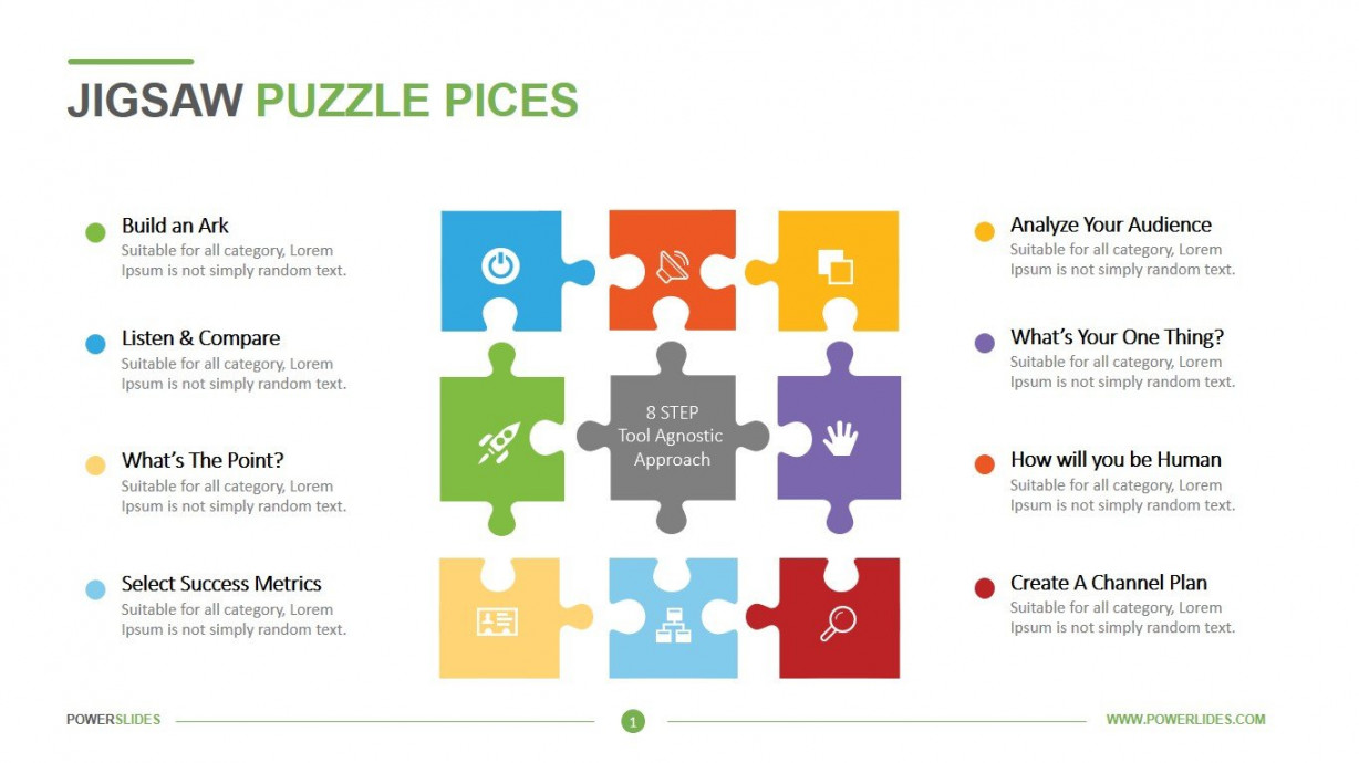 Jigsaw Puzzle Pieces Template  Download Now  PowerSlides™