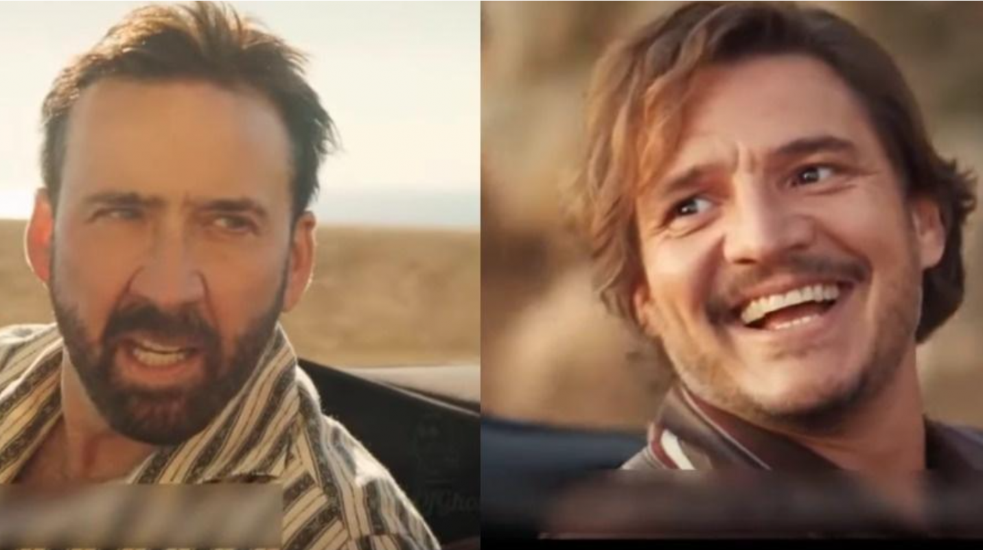 Nicolas Cage Looking At Pedro Pascal / Make Your Own Kind of Music