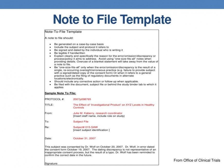 Note To File Template  Notes template, Memo template, Cornell