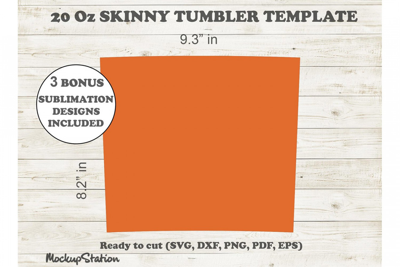 oz Skinny Tumbler Template SVG, Tapered and Straight Wall