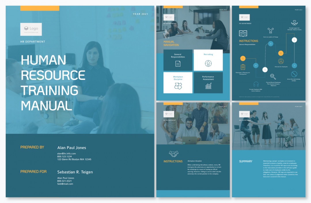 Training Manual Templates to Help Onboard Employees