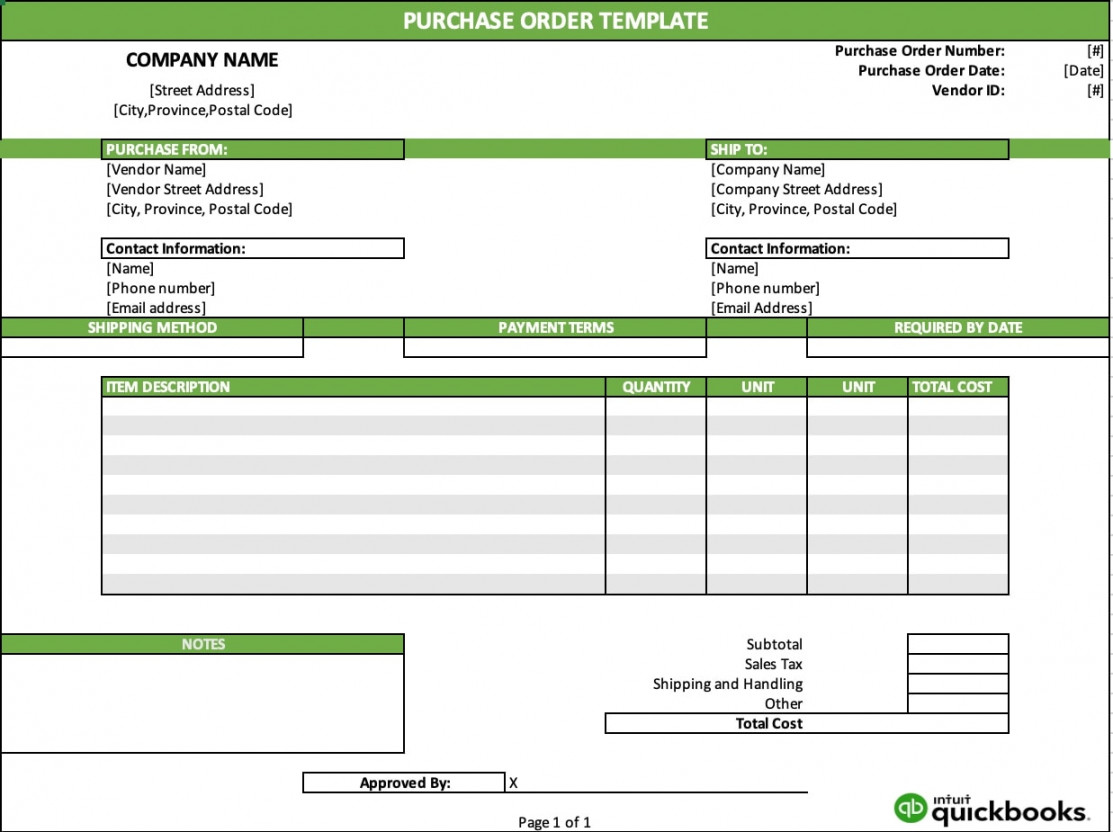 What is a Purchase Order and How does it Work?  QuickBooks