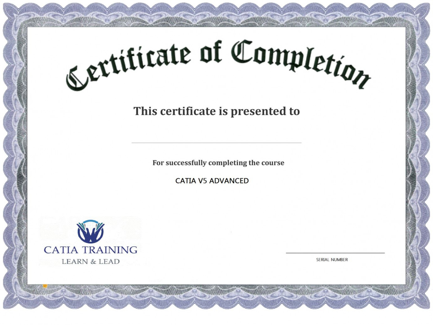 Amazing Certificate Of Participation Word Template  Free