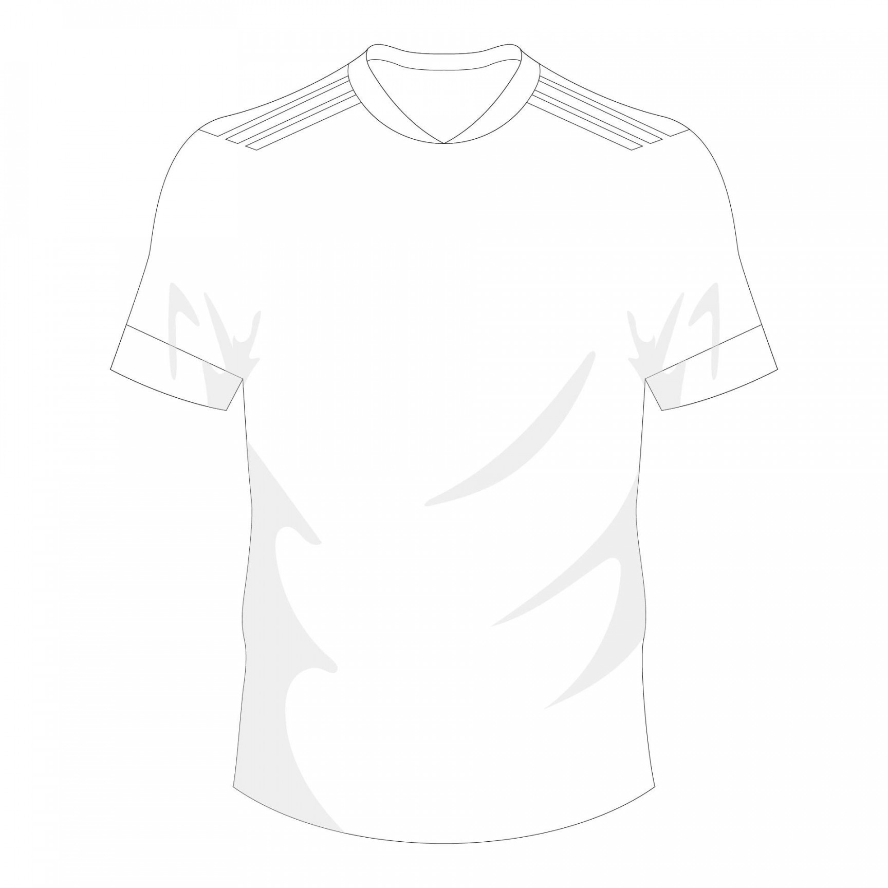 Blank Football Jersey Clip Art  Clothing design sketches, Sport