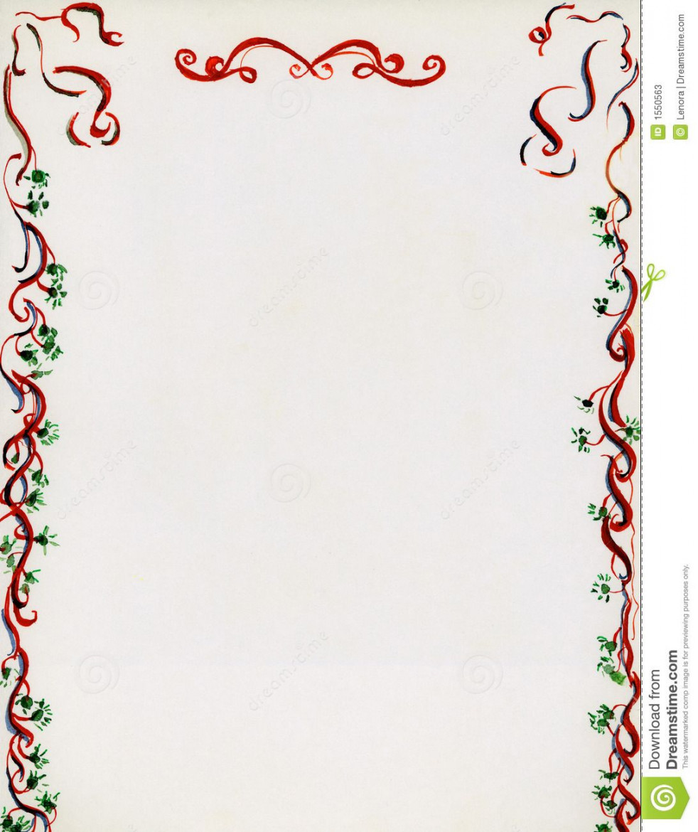 christmas letterhead templates for word  Christmas letter