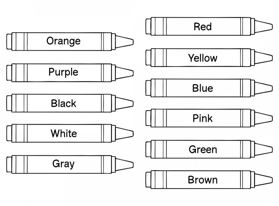 Color Crayon Template Printable  Printable play money, Money