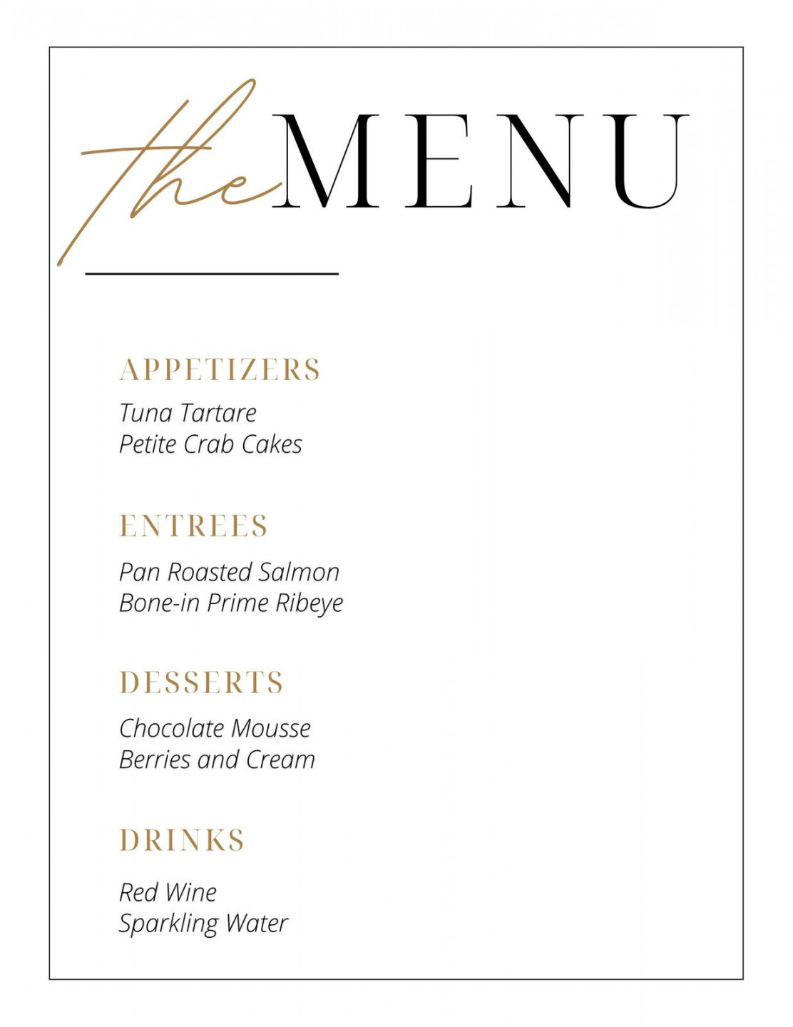 Customize ,46+ Menus Templates Online - Canva