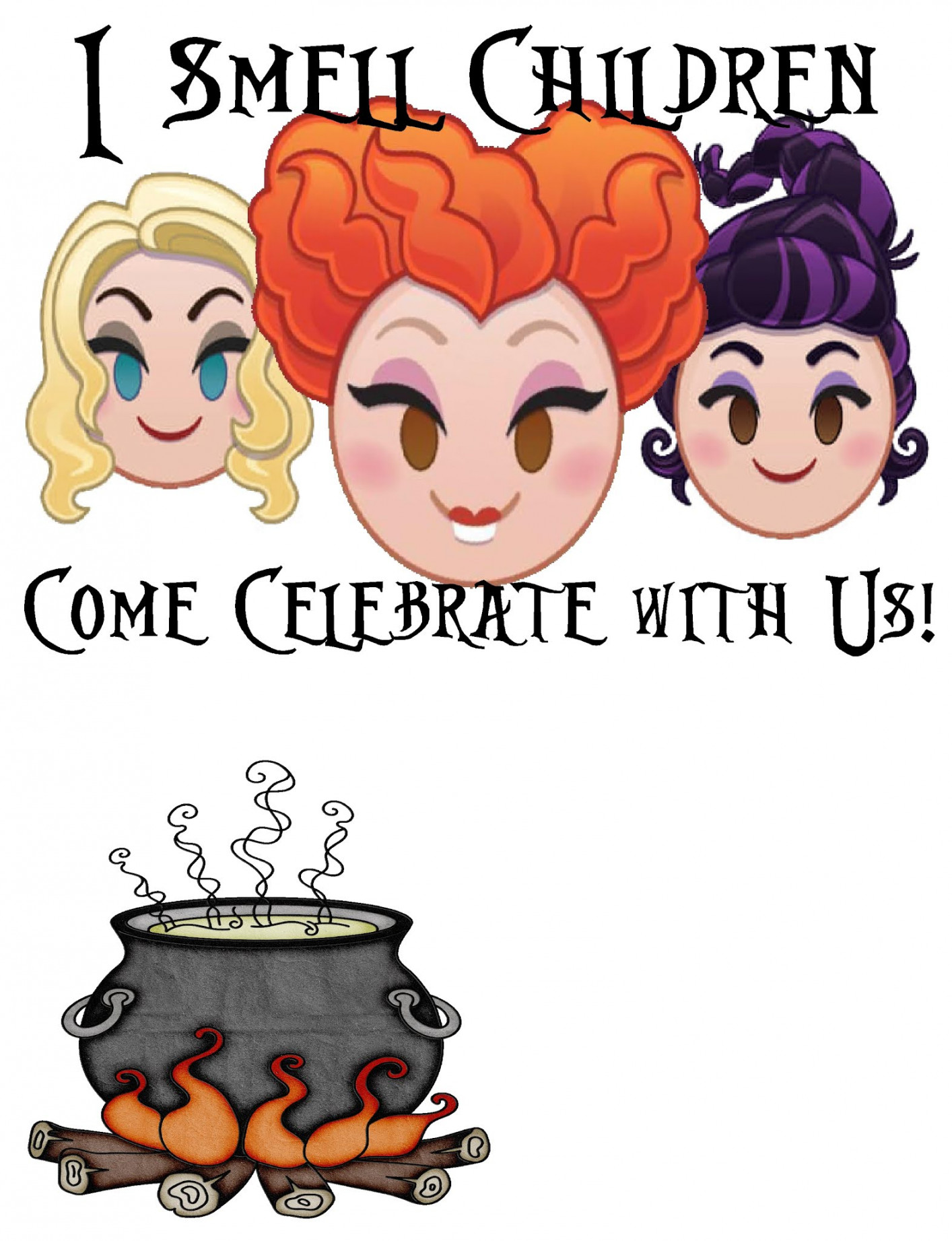 DIY Party Mom: Hocus Pocus Party Invitation and How to Edit in