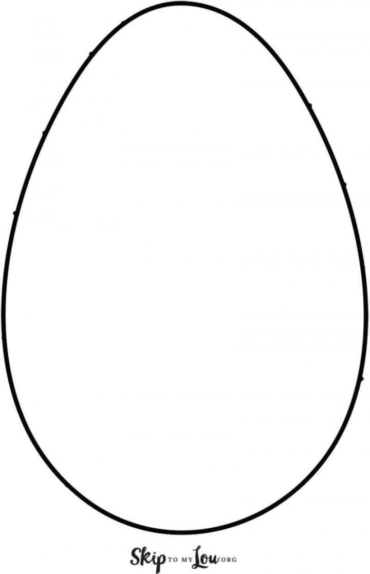 Easter Egg Templates with Pictures for FUN Easter Crafts  Skip To